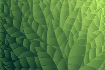 Green Leaf Nature Gradient Background