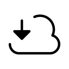 Fototapeta premium Download Icon Vector Symbol Design Illustration