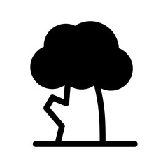 Tree Icon Vector Symbol Design Illustration