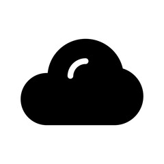 Cloud Icon Vector Symbol Design Illustration