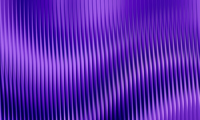 Abstract purple vertical ribbed glass texture with light and shadow