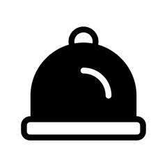 Cloche Icon Vector Symbol Design Illustration