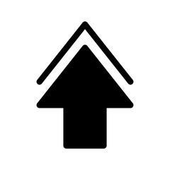 Up Icon Vector Symbol Design Illustration