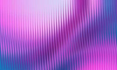 Pink and blue vertical ribbed glass texture abstract background purple
