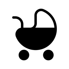 Carriage Icon Vector Symbol Design Illustration