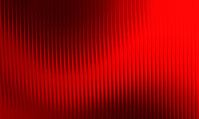 Red Vertical Pleated Glass Texture Background pleats