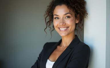 Business woman portrait. High quality