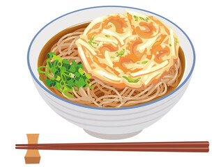 かき揚げそば