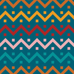 ZIG ZAG Illustration Pattern Design