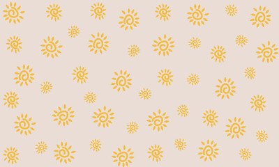 fondo horizontal con formas en espiral 