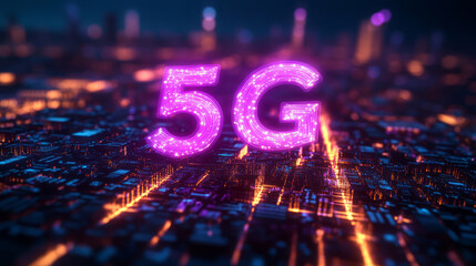 5G Communication Technology Interconnectivity Technology Theme Background