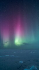 Soft green panel triptych with subtle seam, calm modern backdrop