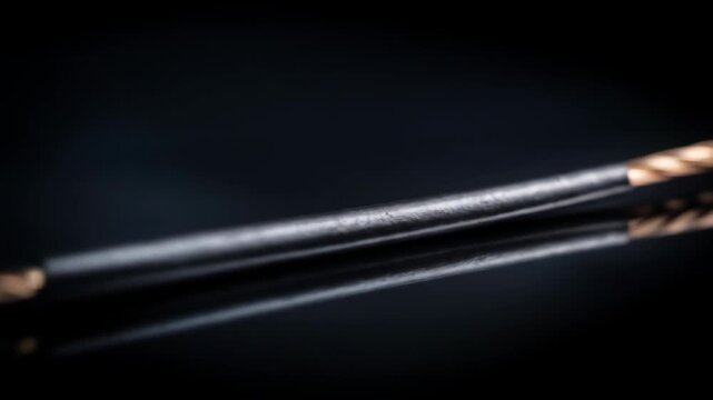 Electrical wire sparking with electricity.