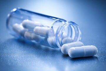 Lithium Pill in Plastic Vial for Bipolar Treatment: Oral Medication in Ampoule Form