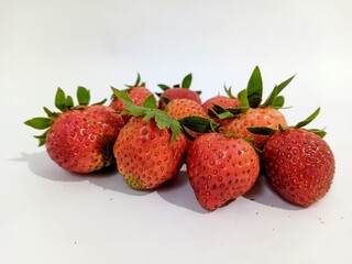 strawberries in a bowl