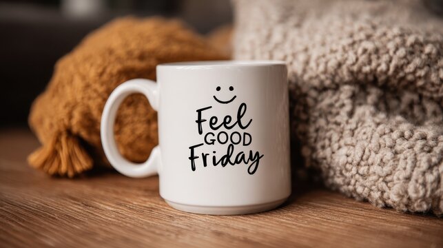 Feel Good Friday Mug Designs: Celebrate the Joy of the Weekend with Positive Vibes and Smiles