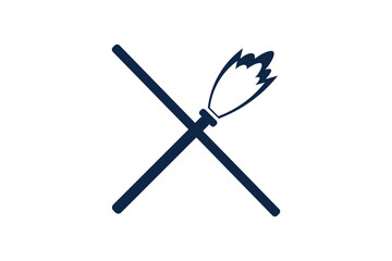 Fototapeta premium fork and knife on plate