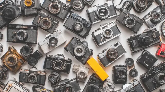Vintage Camera Collection: A Nostalgic Look at Photography's Past Era
