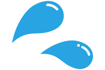 汗マーク　汗アイコン　イラスト