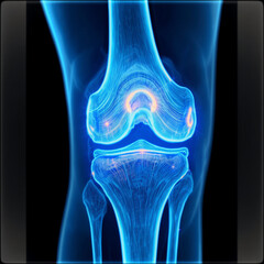 x ray of human knee