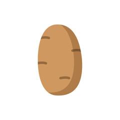 Potato icon for natural, organic, and sustainability-based visuals.