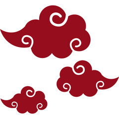 Chinese Clouds Illustration