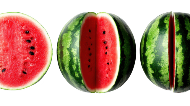 Many ripe watermelons ready for enjoyment vibrant green watermelons rest together on display