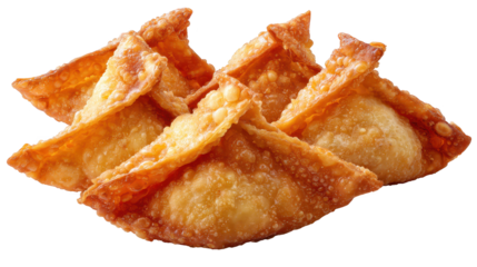 Golden fried food pile presented on dark surface appetizing fried dish richly textured contrasts dark setting