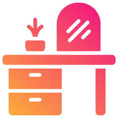 dressing gradient fill icon