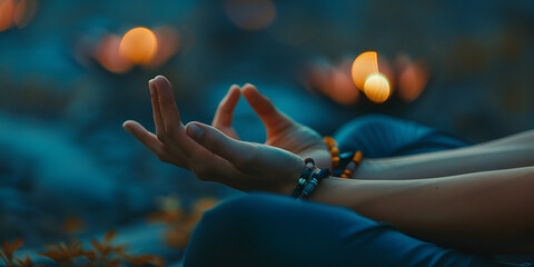 Mindful Hand Gesture for Meditation