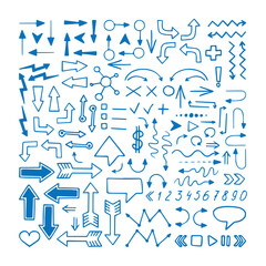 Arrows Lines Graphics Letters Vector