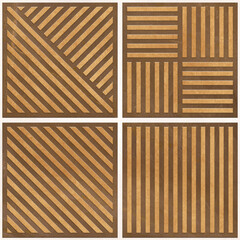 Geometric Natural Texture Decor