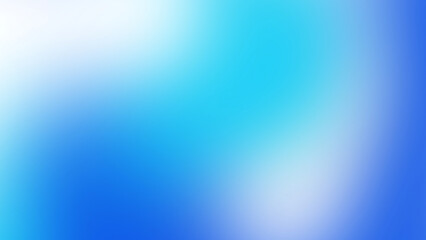Soft abstract gradient background in white cyan and blue tones