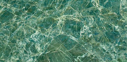 Aqua Green Luxury Marble Texture Background, High Gloss Blue-Green Stone Surface for Ceramic Wall and Floor Tiles, Rustic Sandstone and Rough Crystal Stone Pattern for Interior Design and Architecture