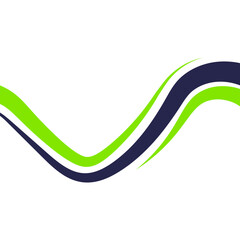 Business Wave Element