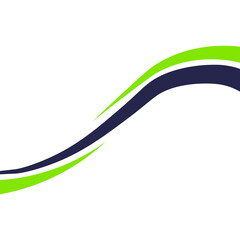 Business Wave Element