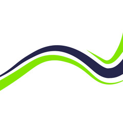 Business Wave Element