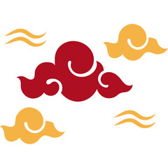 Chinese Clouds Illustration