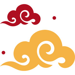 Chinese Clouds Illustration