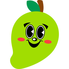 Cute Fruits Element