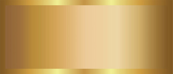 rectangle golden banner border shape