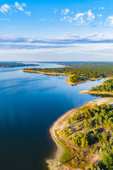 drone view of reservoir 2