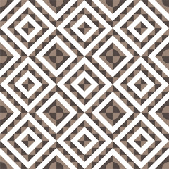 Seamless geometric abstract pattern with a modern style