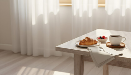 Morning Coffee and Sunlight &mdash; Rise and Shine Motivational Background