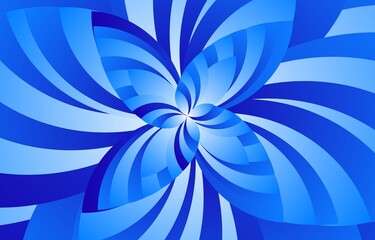 Blue Abstract Swirl Gradient Background Design Art