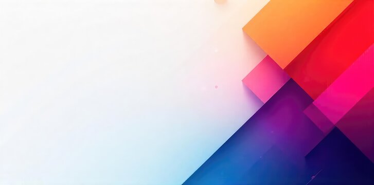 A sleek, modern business header design featuring abstract geometric shapes and a gradient background, perfect for a corporate website or presentation , background, opportunity, sleek - Powered by Adobe