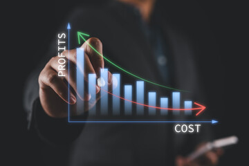 Concept of the relationship between low cost and high profits, Cost benefit analysis of enterprises, Enterprise returns, Comparison of profits and costs to plan business improvements.
