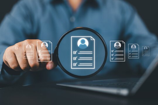 HR, HRM, employee data screening job applicants, selection of the best employees into the organization. Employees will be required to fill online survey, answer test questions, HR management concepts.