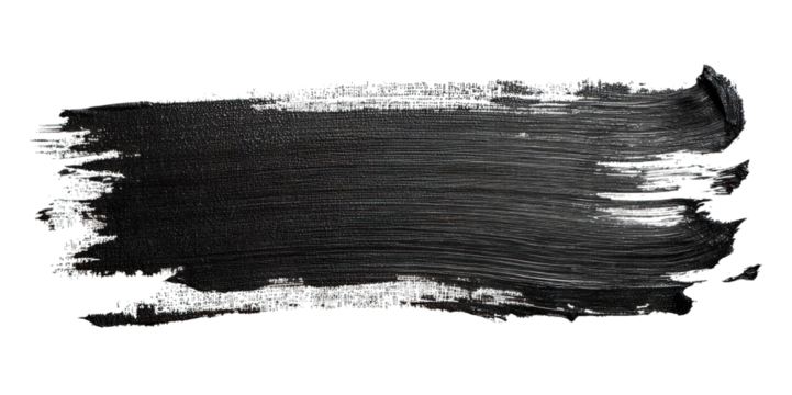 A bold, sweeping brushstroke in a textured style, showcasing dynamic movement and artistic flair.