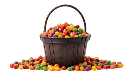 Halloween candy bucket PNG 